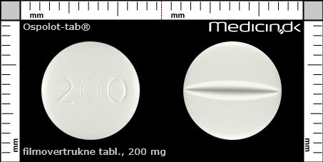 filmovertrukne tabletter 200 mg 