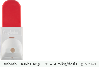 Bufomix Easyhaler® 320 + 9 mikg/dosis