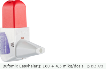 Bufomix Easyhaler® 160 + 4,5 mikg/dosis